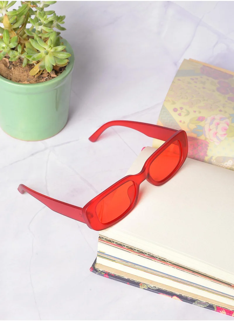 Haute Sauce Orange Lens Orange Wayfarer Sunglasses
