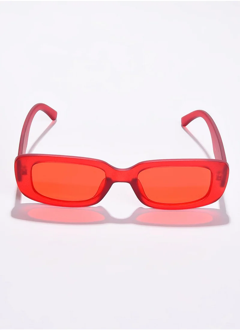 Haute Sauce Orange Lens Orange Wayfarer Sunglasses