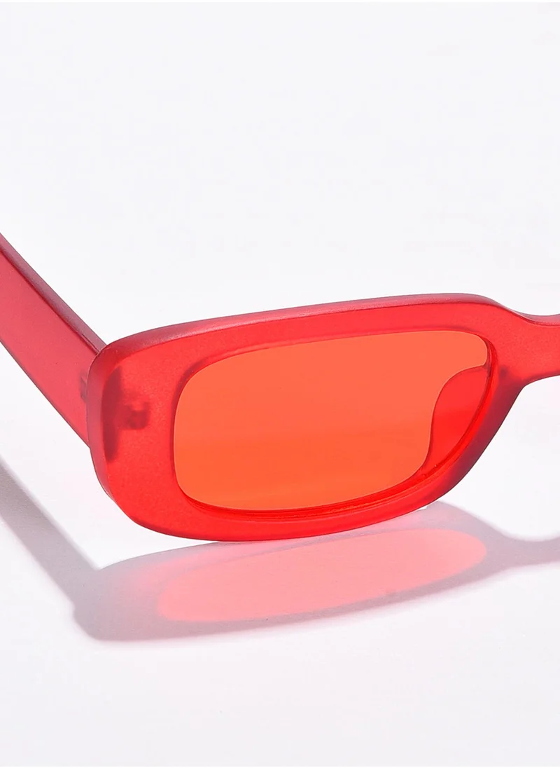 Haute Sauce Orange Lens Orange Wayfarer Sunglasses