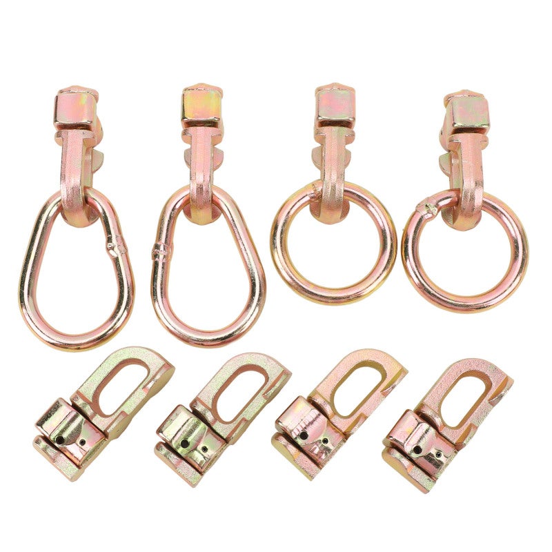 L Track Stud Fittings with O Ring Carbon Steel Standard Size for Truck Beds Trailers - Erosion Resistant Versatile Use Tie Down Fitting for Vans Camping - Image 3