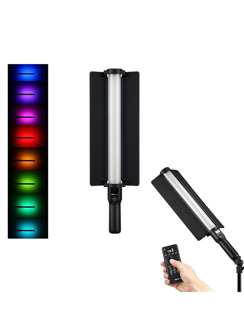 BlueFire RGB LED Light Stick – 20W Portable Handheld Light Wand with 360° Full Color (2800K-6800K), 14 FX Lighting Effects, Remote Control, Built-in 1680mAh Battery, 96 CRI, 98 TLCI for Photography, Videography, Vlogging - Image 1