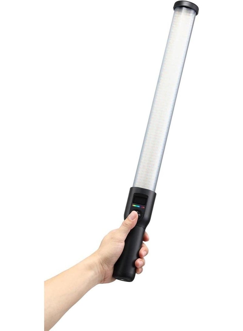 BlueFire RGB LED Light Stick – 20W Portable Handheld Light Wand with 360° Full Color (2800K-6800K), 14 FX Lighting Effects, Remote Control, Built-in 1680mAh Battery, 96 CRI, 98 TLCI for Photography, Videography, Vlogging - Image 2