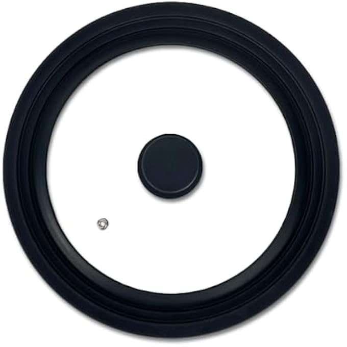 Homatz Universal Lid For Pots Pans 26Cm 28Cm  30Cm Frying Pan Cooking Pots Cover 26Cm 28Cm 30Cm - Image 1