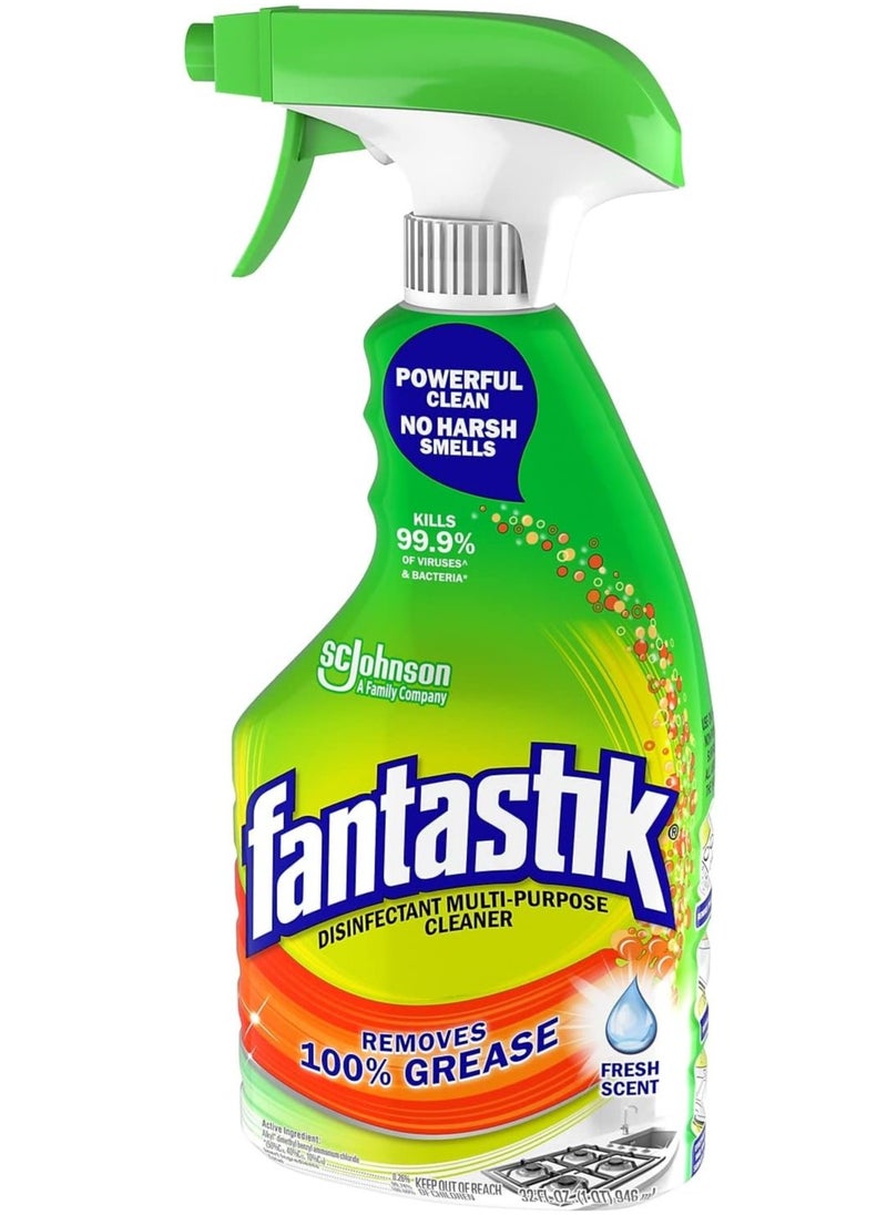Fantastik Fantastik All Purpose Cleaner Fresh Scent 32fl. oz  - Image 2