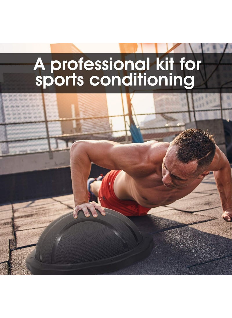 Yes4All Yes4All Balance Ball 880lbs Fitness Work Out Half Ball Home Gym Equipment for Exercise Yoga Trainer Core Strength  - Image 3