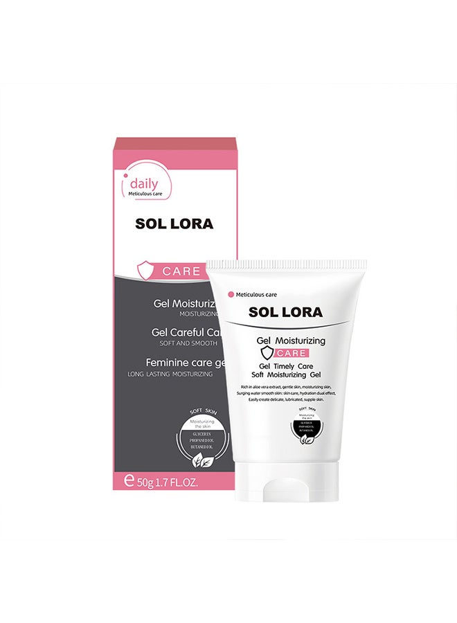 SOL LORA Female private pink gel, lighten melanin care and maintenance super molecular hyaluronic acid gel - Image 1
