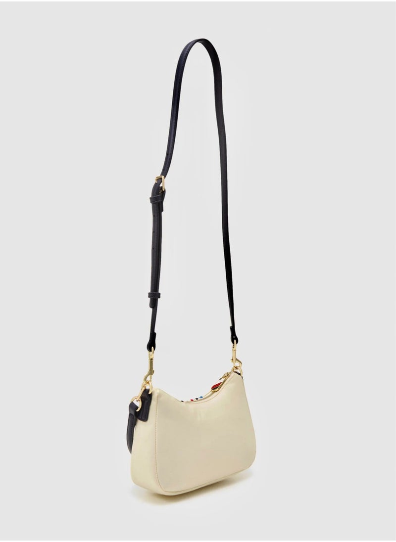 Tommy Hilfiger Plus Tommy Hilfiger Plus Solid Poppy Shoulder Bag  - Image 5