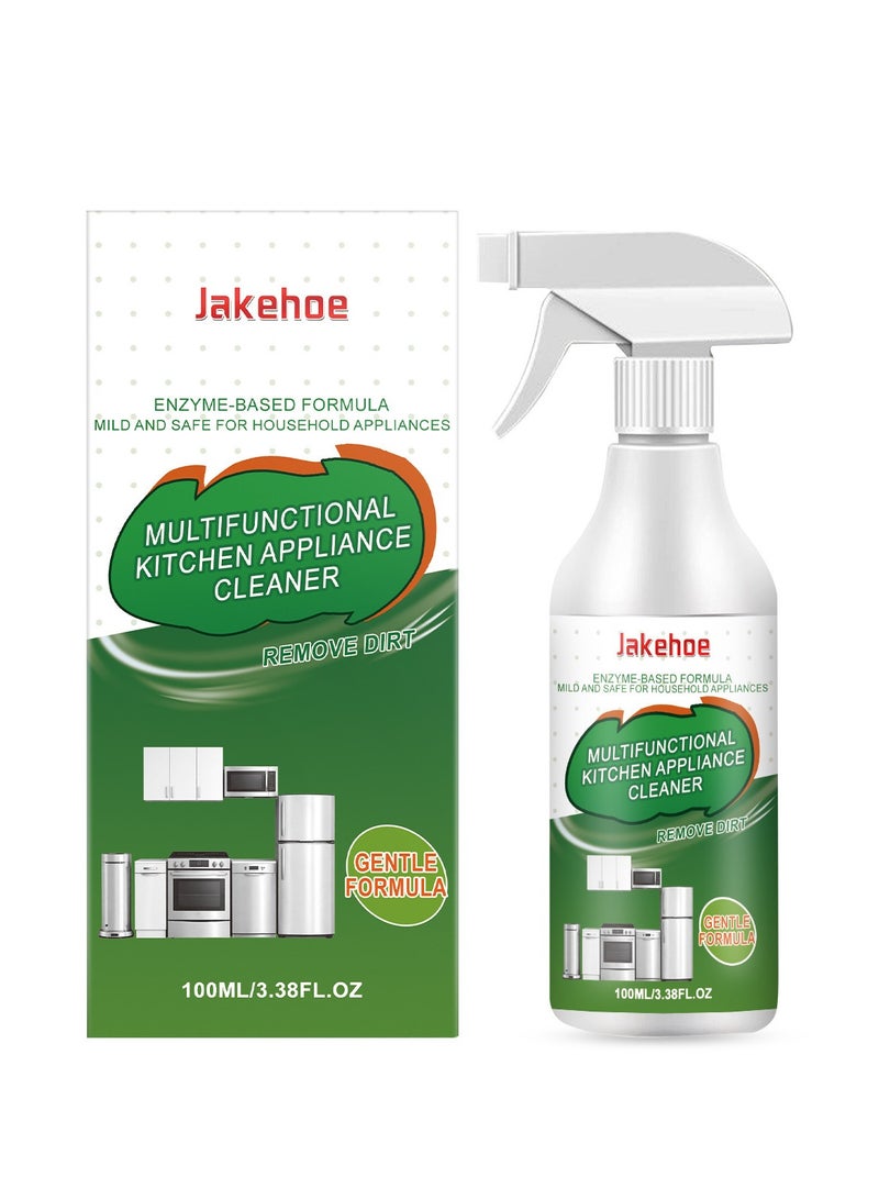 Jakehoe Multi-Purpose Enzyme Foam Cleaner, Multi-Purpose Enzyme Cleaner for Household, Oven, Cooker and Cooker Hood, Powerful Enzyme Foam Cleaner for Kitchen Appliances (1 Piece) - Image 1