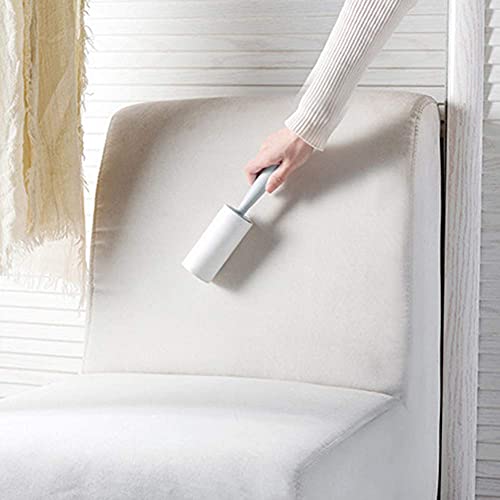 SAXAT lint Remover Roller for Clothes Lint Rollers Brush Reusable Sticky Cleaner Roller Easy Tear Sheets Travel Pet Hair 10cm Sheet Set of 3 Rolls 180 Sheets, 60 Each lint roll Remover (Design 1) - Image 3
