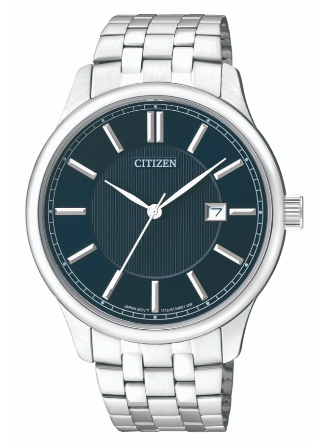 CITIZEN Men's Stainless Steel Strap Quartz Standard Watch BI1050-56L - 40 mm