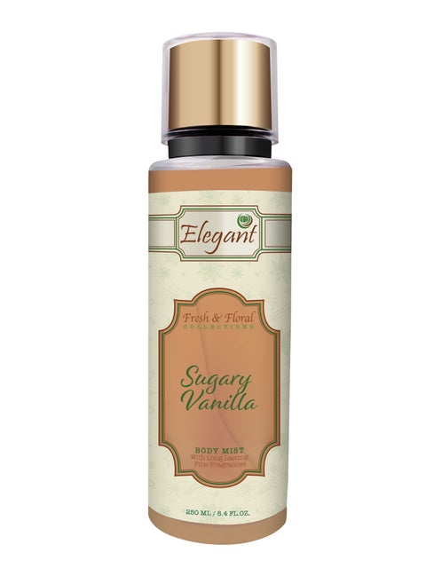 Elegant Sugary Vanilla Body Mist Spray 250ml