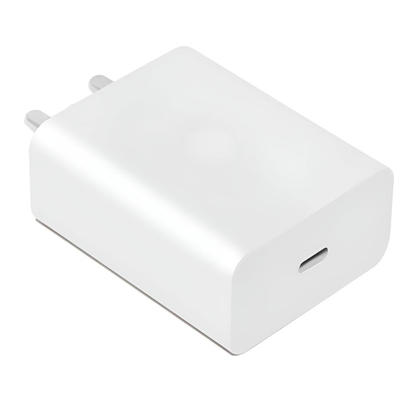 GHEREL محول 30 واط أصلي | منفذ USB C | تصميم مدمج | شاحن سريع | متوافق مع Pixel 9 Ultra و Pixel 8s Fold و Pixel 7 Max و Pixel 6a Pro والمزيد | (محول فقط) - Image 4