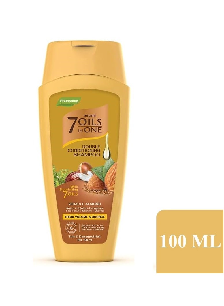 emami Emami Shampoo Miracle Almond Thick Volume & Bounce100 ML  - Image 1