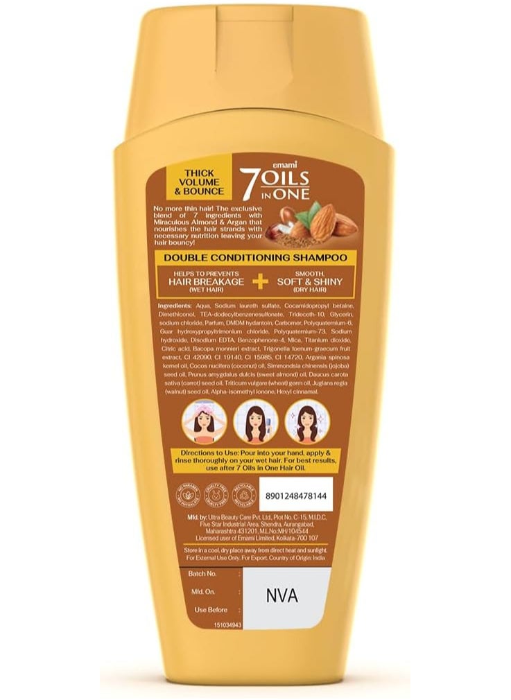 emami Emami Shampoo Miracle Almond Thick Volume & Bounce100 ML  - Image 2