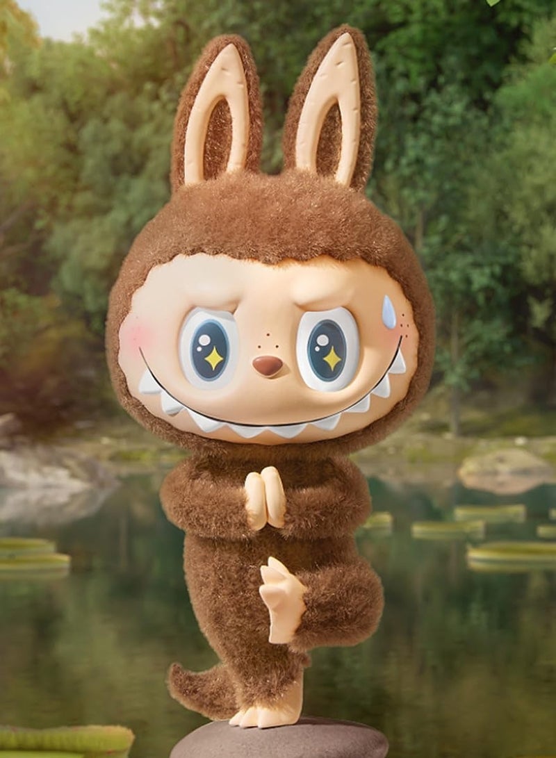 اسم المحتوى ناريلا صندوق العملات المعدنية POPMART The Monsters Lazy Yoga Series - فيجورة واحدة عشوائية، هدية ألعاب أزياء شائعة جداً لجميع المجمعين - Image 3