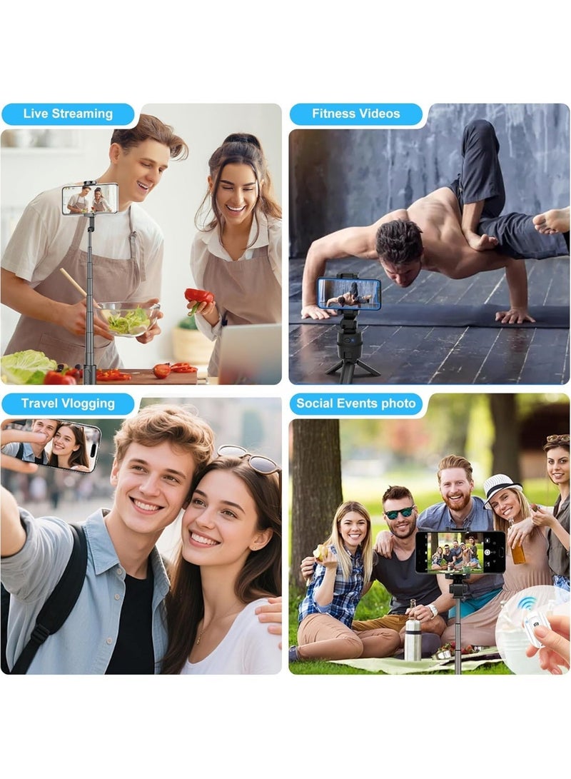 إي وورلد شاشة مراقبة سيلفي مغناطيسية، عكس شاشة الهاتف لاسلكيًا للكاميرا الخلفية للتصوير والتدوين، متوافقة مع آيفون وأندرويد، أبيض - Image 4