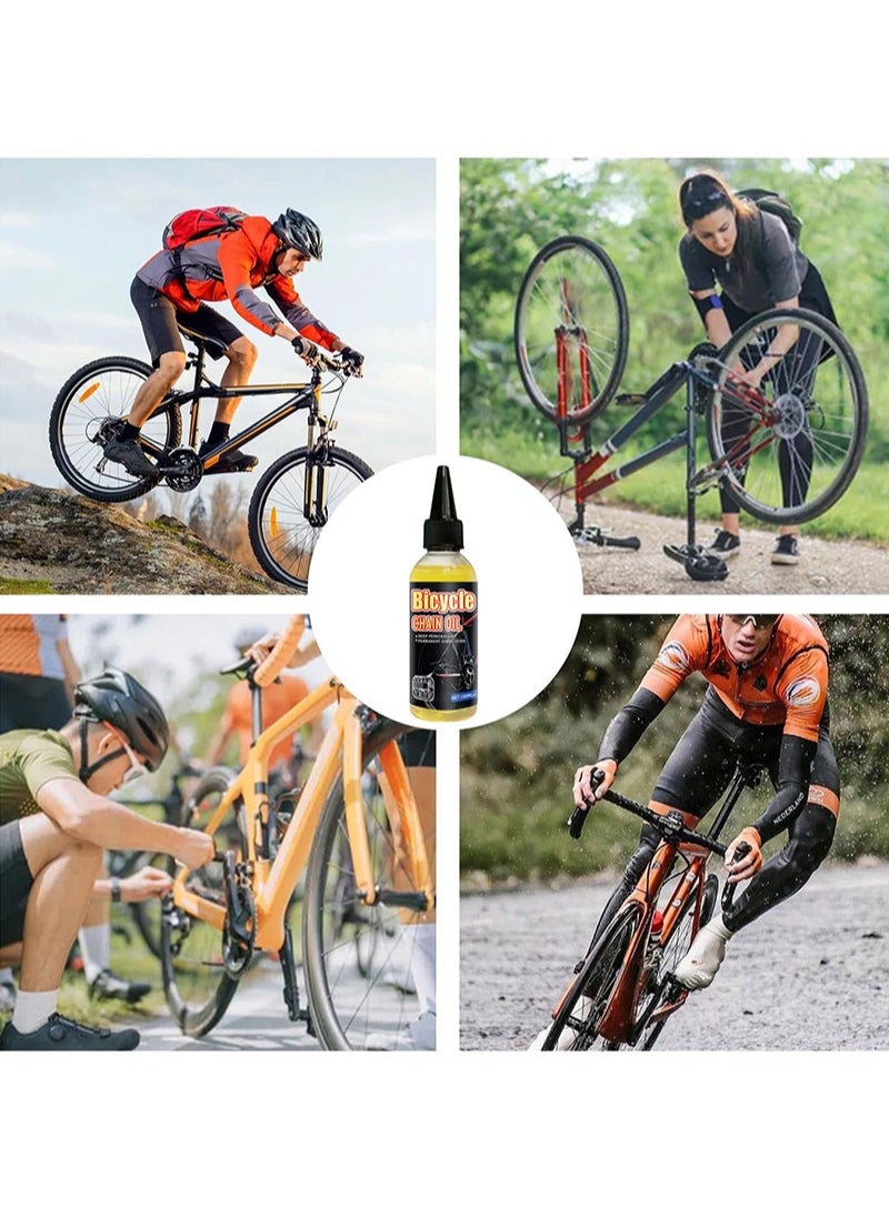 WILLIAM WEIR Bicycle Lubricant, 100ml Door Hinge Lubricant, Sewing Machine Lubricant, Bike Chain Lube for Wheel Bike Gym Sewing Machine Car Locks Door Window  - Image 2