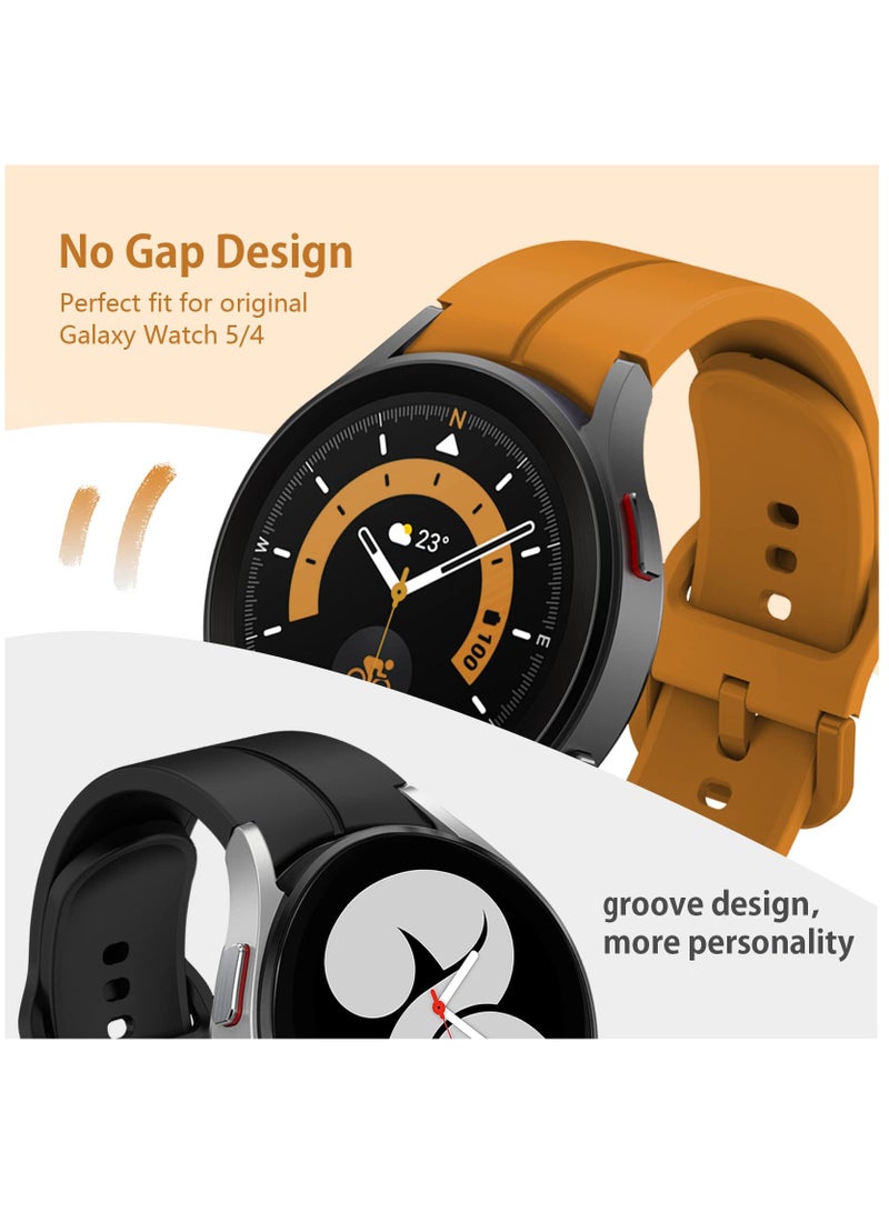 5 Pack Band Compatible with Samsung Galaxy Watch 5/ Galaxy Watch 5 Pro 45mm/ Galaxy Watch 4 40mm 44mm/ Galaxy Watch 4 Classic 42mm 46mm - Image 4