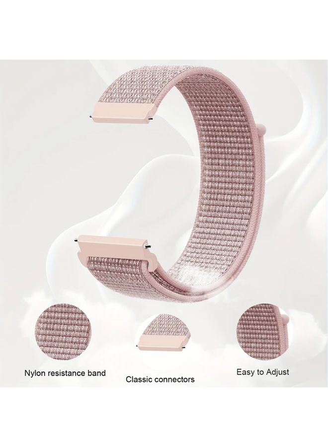 شريط ساعة نايلون سريع التحرير 22 ملم بألوان مختلطة 4، حزمة من 2، سوار رياضي قابل للتعديل - Image 4