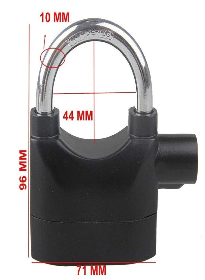 IGADG- MAKING LIFE SIMPLE iGADG Anti Theft Motion Sensor Security Alarm Padlock for Home Office Bike Luggage - Image 2