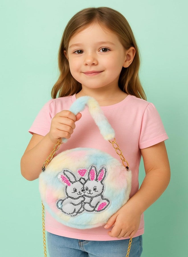 CULT FACTORY Cute Girls Mini Sling Bag for Women Girls Sling Bag Rabbit Cross Body Side Purse for Kids - Image 2