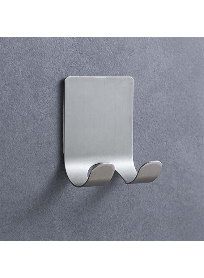 Stainless Steel Razor Holder, No Drill No Screw, 304 Razor Holder Men Shaving Shaver Shelf Shaving Razor Rack for Kitchen Bathroom Toilet, Viscose Wall Hooks Hanger Sticky Wall Hook 1 Pcs  - Image 3