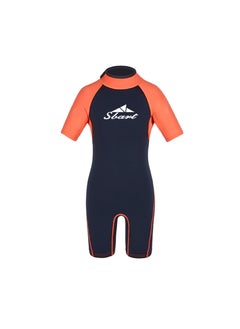 2MM Kids Wetsuit Full Body Diving Suit Quick-Dry Swimwear 1040 Orange