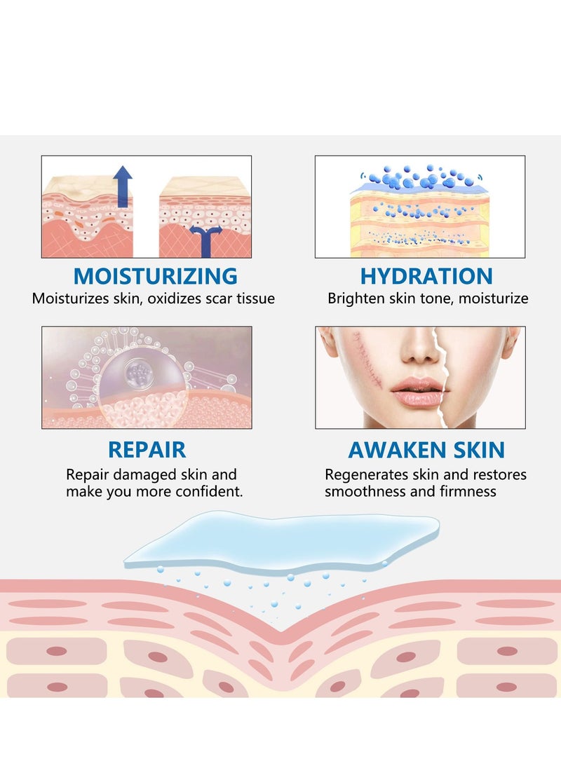 Elaimei Facial Invisible Scar Roll Sticker Self-Adhesive Waterproof Breathable Ultra-Thin Scald Scar Surgery Scar Silicone  - Image 3