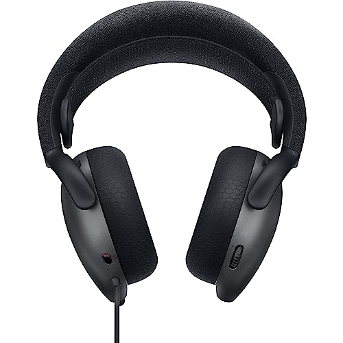 Alienware AW520H Wired Gaming Headset - Dolby Atmos, Unidirectional, AlienFX 16.8 Million RGB Colors, Microphone Mute, Volume On-headset Controls, 40mm Hi-Res Certified - Dark Side of the Moon - Image 4