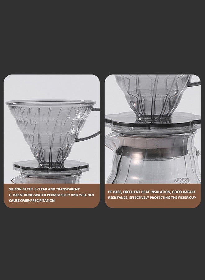 أوكاسا علبة هدايا للقهوة المسكوبة يدوياً، آلة قهوة يدوية صغيرة، مطحنة قهوة بالحبوب المنزلية - Image 4