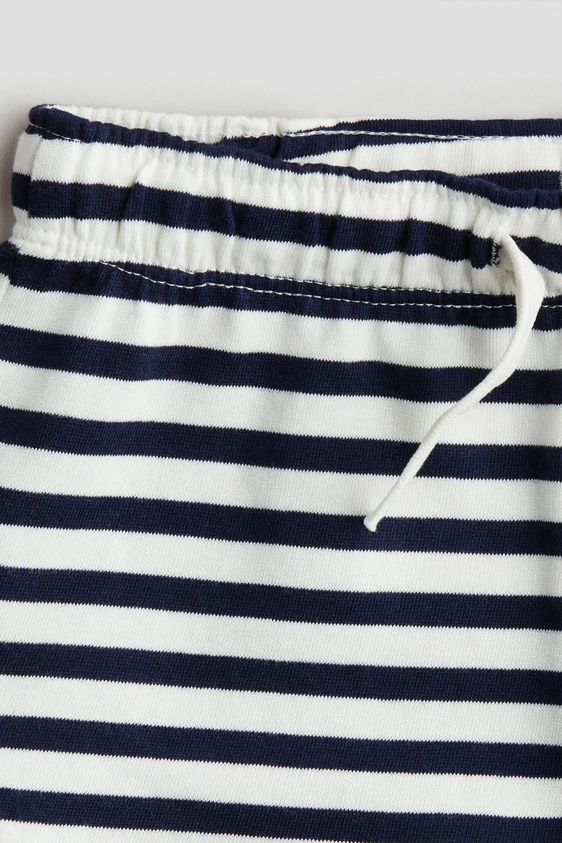 H&M Cotton sweatshirt shorts