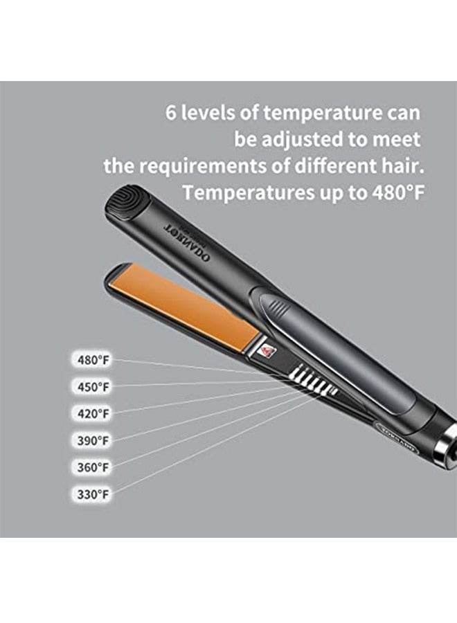 Tornado Keratiner Hair Straightener and Curler 2 in 1 Ceramic Flat with 6 Heat Settings Adjustable Temperature and Heats Up Fast - Image 3