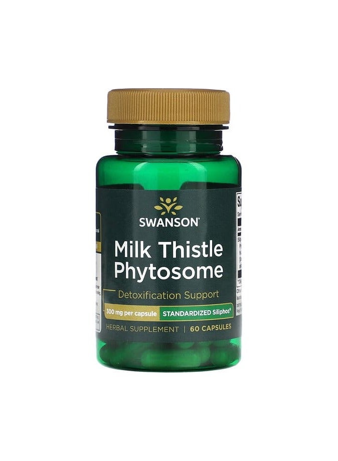 SWANSON Milk Thistle Phytosome, 300 mg , 60 Capsules