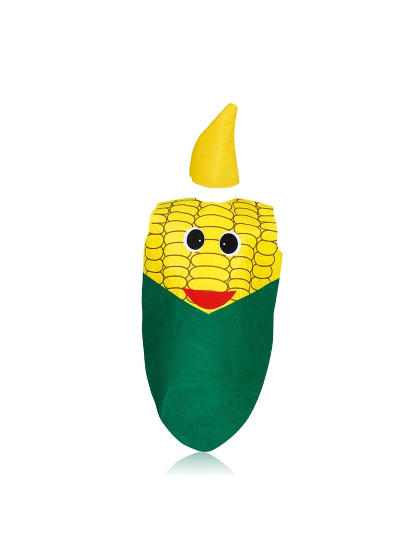 Sweet seven Kids Fruit Costume - Cute Corn Cartoon Cosplay for Comfortable and Portable Fancy Dress Parties - Novelty Children's Costume for Unforgettable Fun - Image 1