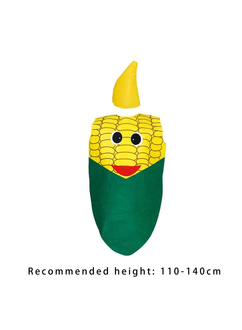 Sweet seven Kids Fruit Costume - Cute Corn Cartoon Cosplay for Comfortable and Portable Fancy Dress Parties - Novelty Children's Costume for Unforgettable Fun - Image 3