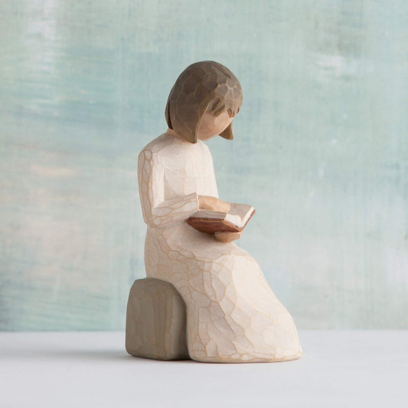 Willow Tree Wisdom, A Lifelong Love of Learning, A Gift for Graduates, Students, Teachers, Caregivers, or to Celebrate Special Accomplishments, Sculpted Hand-Painted Figure - Image 5