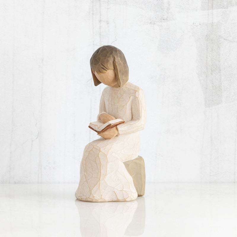 Willow Tree Wisdom, A Lifelong Love of Learning, A Gift for Graduates, Students, Teachers, Caregivers, or to Celebrate Special Accomplishments, Sculpted Hand-Painted Figure - Image 2