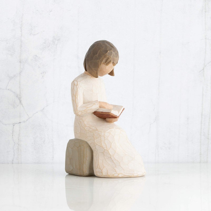 Willow Tree Wisdom, A Lifelong Love of Learning, A Gift for Graduates, Students, Teachers, Caregivers, or to Celebrate Special Accomplishments, Sculpted Hand-Painted Figure - Image 4