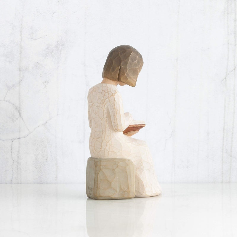 Willow Tree Wisdom, A Lifelong Love of Learning, A Gift for Graduates, Students, Teachers, Caregivers, or to Celebrate Special Accomplishments, Sculpted Hand-Painted Figure - Image 3