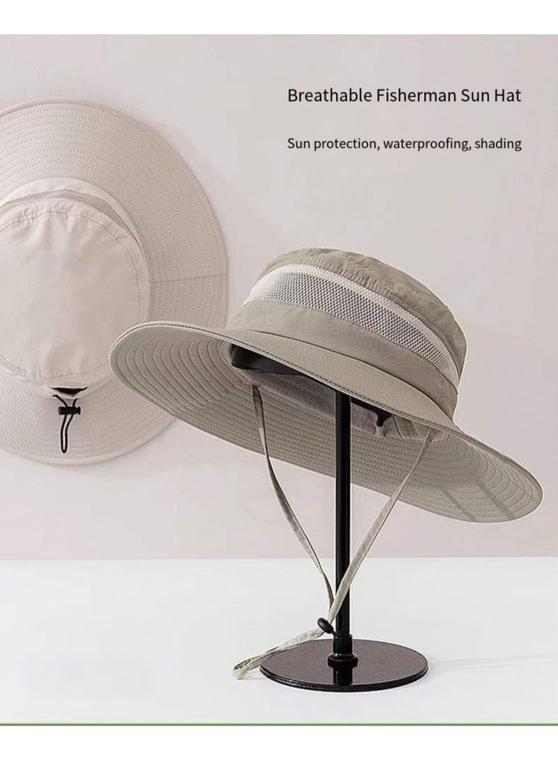 Alissa Men's and women's sun hats with UV protection UPF 50+for hiking, gardening, and fishing - Image 3