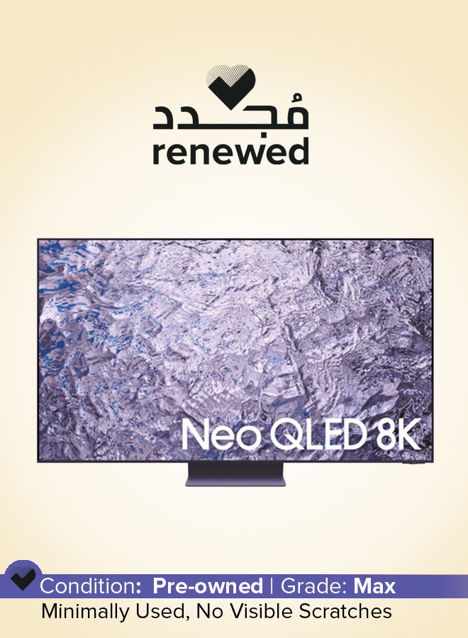 Samsung Renewed -  85 -Inch Smart Neo QLED TV - 8K -120Hz 85QN800C Black - Image 1