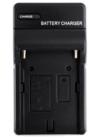 NP-FM50 Charger for Sony CCD-TRV308, CCD-TRV138, CCD-TRV328, DSLR-A350, DSLR-A100, DSLR-A200, DSR-PD170, DSR-PD150, HVR-Z5U, HVR-Z1U, MVC-CD400 and More with Foldable Plug - pzsku/ZD2093465D27252769CEBZ/45/_/1683876094/0d447391-bb44-45cd-9282-5fcb02617aa5