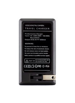 Norifon NP-FM50 Charger for Sony CCD-TRV308, CCD-TRV138, CCD-TRV328, DSLR-A350, DSLR-A100, DSLR-A200, DSR-PD170, DSR-PD150, HVR-Z5U, HVR-Z1U, MVC-CD400 and More with Foldable Plug  - Image 2
