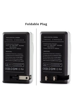Norifon NP-FM50 Charger for Sony CCD-TRV308, CCD-TRV138, CCD-TRV328, DSLR-A350, DSLR-A100, DSLR-A200, DSR-PD170, DSR-PD150, HVR-Z5U, HVR-Z1U, MVC-CD400 and More with Foldable Plug  - Image 4