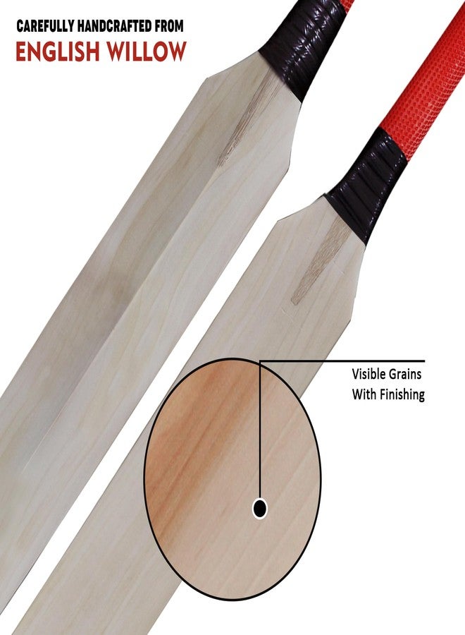 Zhoosh English Willow Grade II - Mongoose Cricket Bat(SH) - Image 2