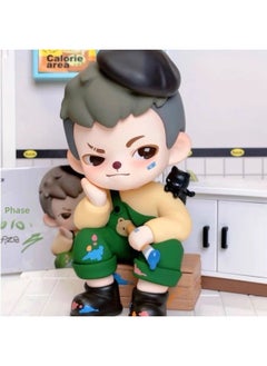 Rayan Boy Game Life Series Young Time Blind Box Desktop Decoration Doll Hand-made 2-generation Gift-Color:Designated Model-imagination