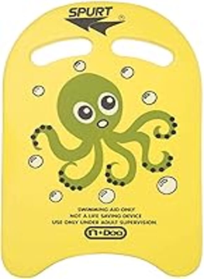 SPURT Swimming Kickboard FXK-012 Octopus-Print Yellow