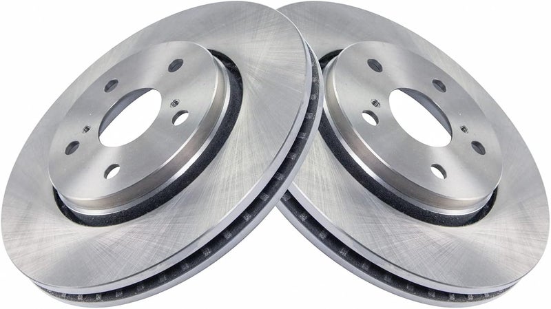 TRQ Front Brake Rotor Set Vented Compatible with 2018-2022 Toyota C-HR - Image 3