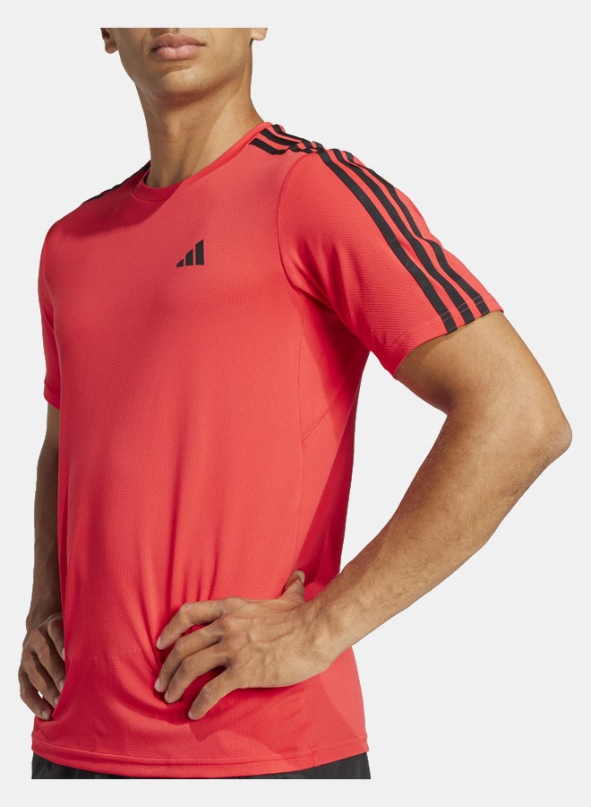 Adidas train essentials base 3-stripes training men's t-shirt  - Image 3