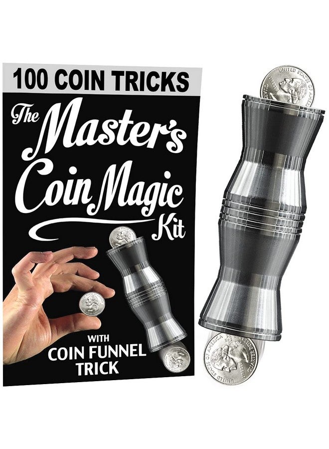 MAGIC MAKERS Easy To Master Coin Tricks With Coin Funnel Illusion - Image 1
